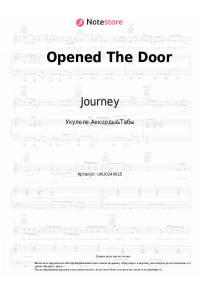undefined Journey - Opened The Door