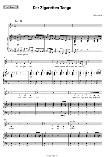 undefined Missfits - Der Zigaretten Tango