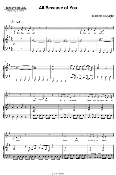 undefined Blackmore's Night - All because of you
