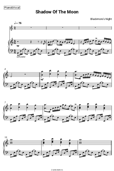 undefined Blackmore's Night - Shadow of the Moon