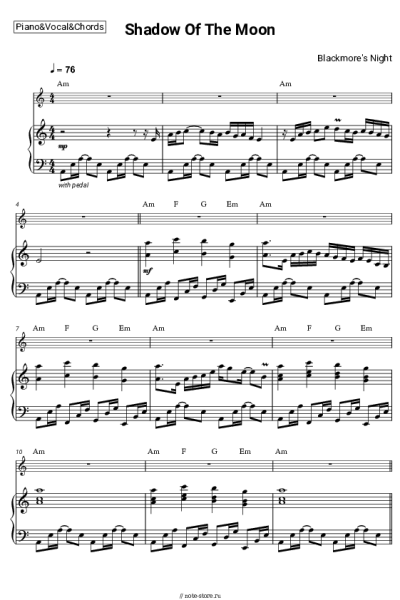 undefined Blackmore's Night - Shadow of the Moon