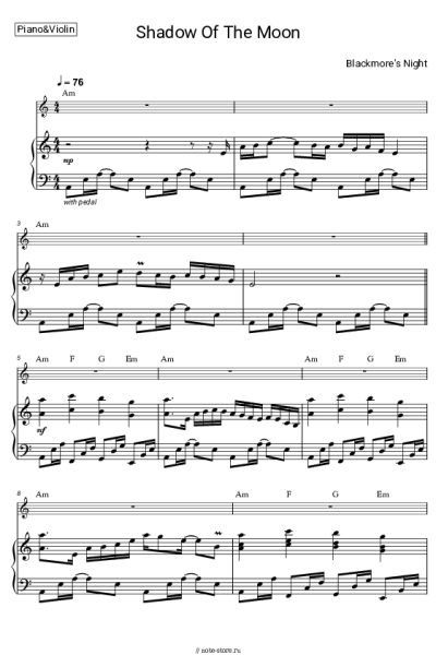 undefined Blackmore's Night - Shadow of the Moon