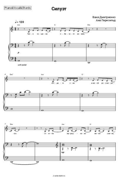 undefined Ваня Дмитриенко, Аня Пересильд - Силуэт (из к-ф 'Алиса в Стране Чудес')