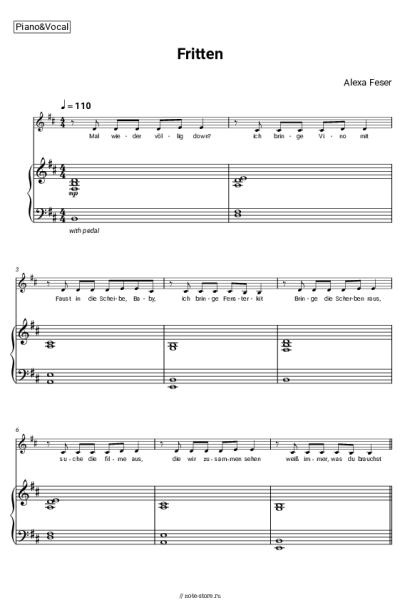 undefined Alexa Feser - Fritten (Piano Version)