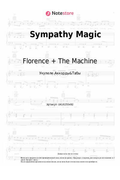 undefined Florence + The Machine - Sympathy Magic