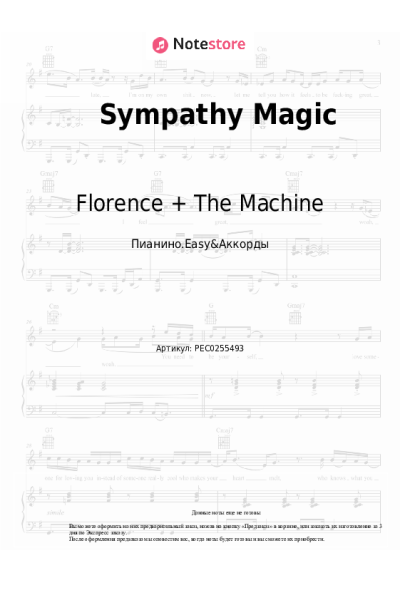 undefined Florence + The Machine - Sympathy Magic