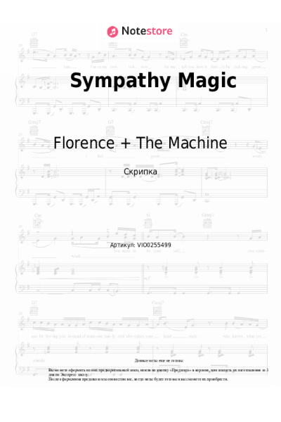 undefined Florence + The Machine - Sympathy Magic