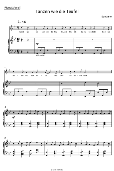 undefined Santiano - Tanzen wie die Teufel