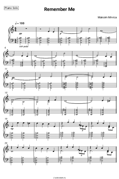 undefined Maksim Mrvica - Remember Me