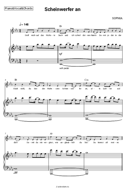 undefined SOPHIA - Scheinwerfer an