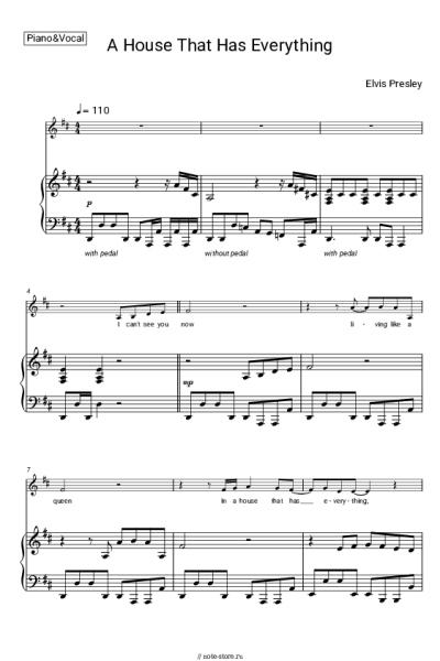 undefined Elvis Presley - A House That Has Everything