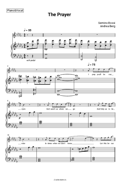 undefined Andrea Berg, Semino Rossi - The Prayer