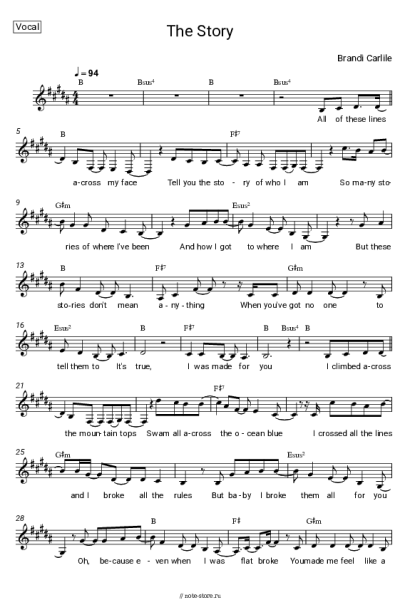 undefined Brandi Carlile - The Story