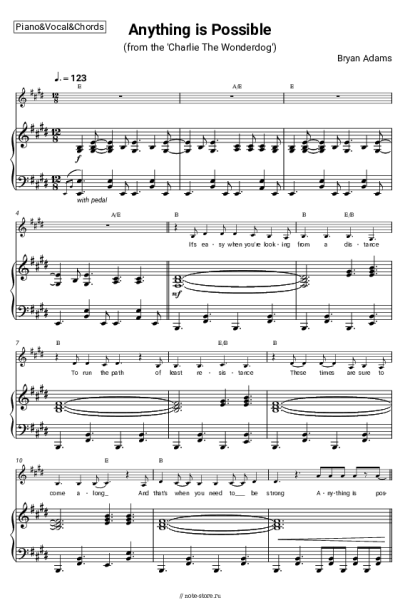 undefined Bryan Adams - Anything is Possible (from the 'Charlie The Wonderdog')