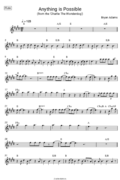 undefined Bryan Adams - Anything is Possible (from the 'Charlie The Wonderdog')