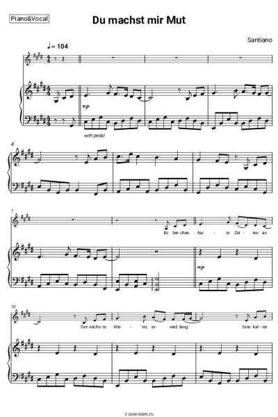 undefined Santiano - Du machst mir Mut