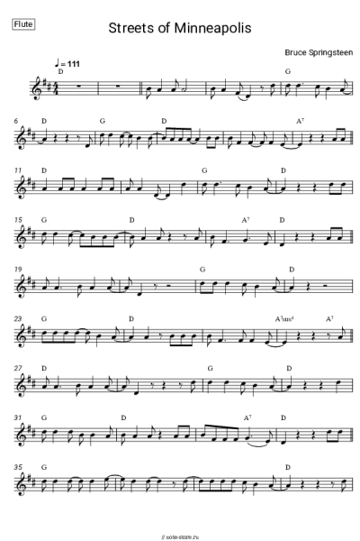 undefined Bruce Springsteen - Streets of Minneapolis
