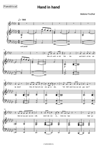 undefined Helene Fischer - Hand in Hand