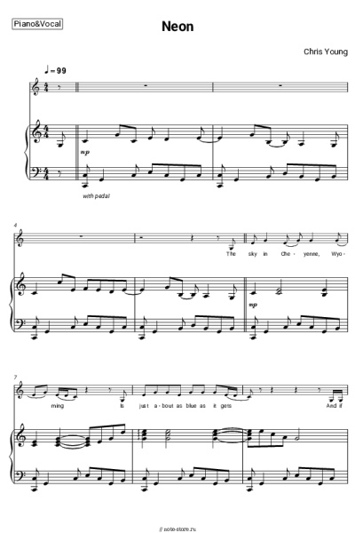 undefined Chris Young - Neon