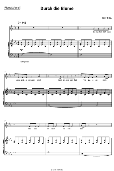 undefined SOPHIA - Durch die Blume