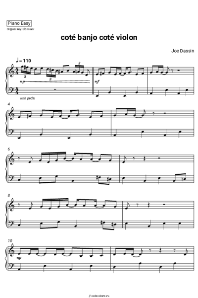 undefined Joe Dassin - Cote banjo, Cote violon