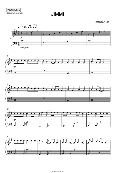 undefined Tones and I - Jimmy