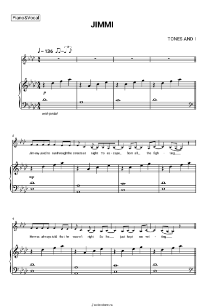 undefined Tones and I - Jimmy