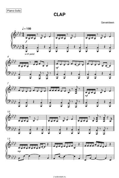 undefined Seventeen - Clap