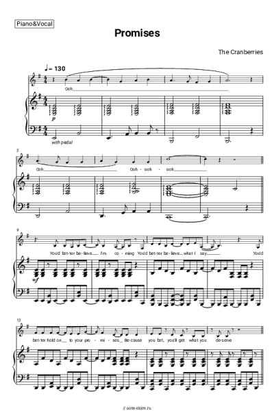 undefined The Cranberries - Promises