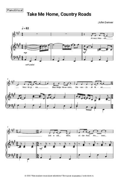 undefined John Denver - Take Me Home, Country Roads