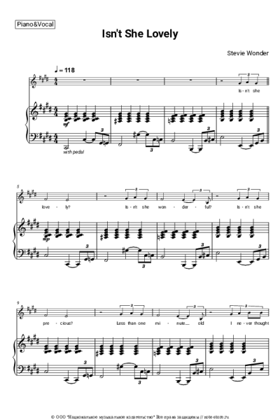 undefined Stevie Wonder - Isn't She Lovely