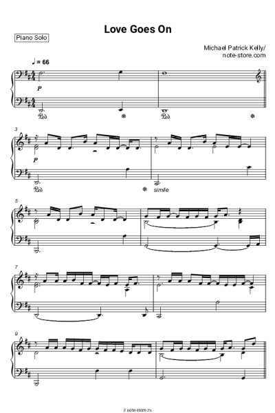 undefined Michael Patrick Kelly - Love Goes On