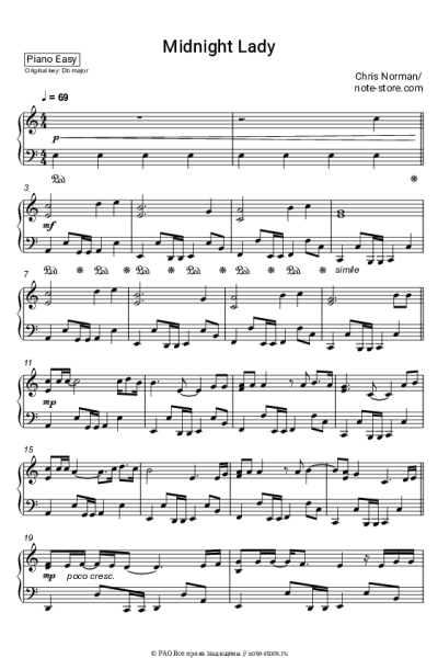 undefined Chris Norman - Midnight Lady