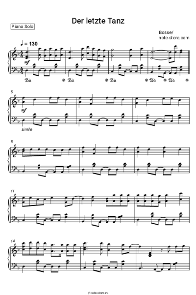 undefined Bosse - Der letzte Tanz