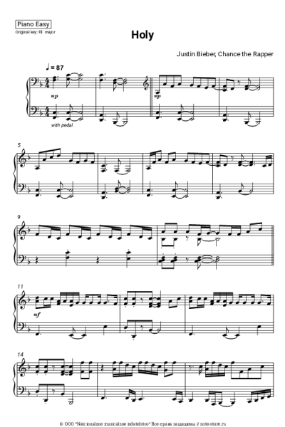 undefined Chance the Rapper, Justin Bieber - Holy