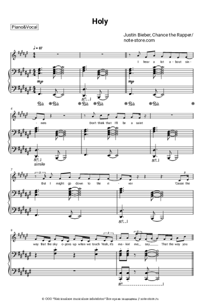 undefined Chance the Rapper, Justin Bieber - Holy