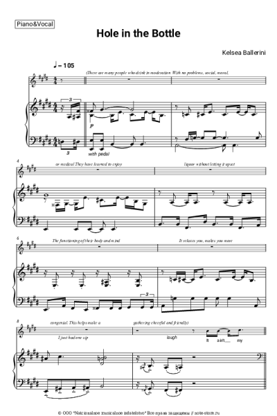 undefined Kelsea Ballerini - Hole in the Bottle