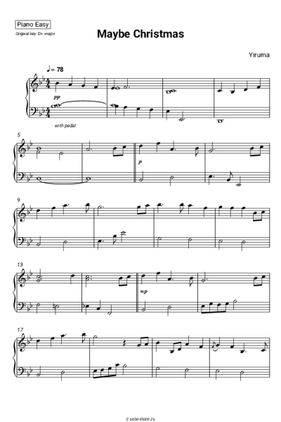undefined Yiruma - Maybe Christmas