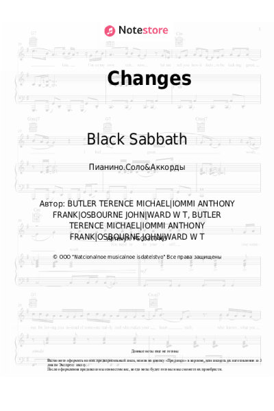 undefined Black Sabbath - Changes