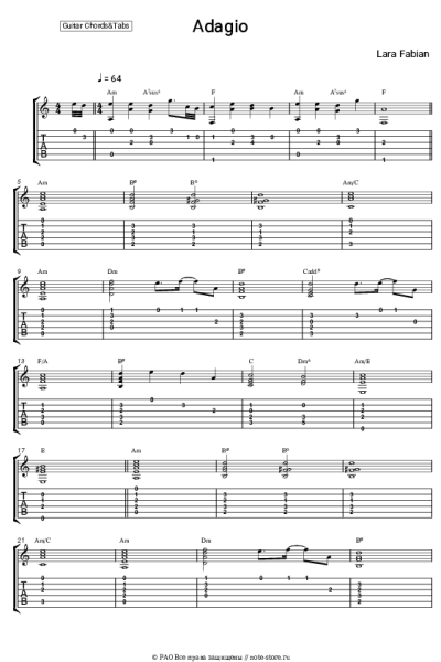 undefined Lara Fabian - Adagio