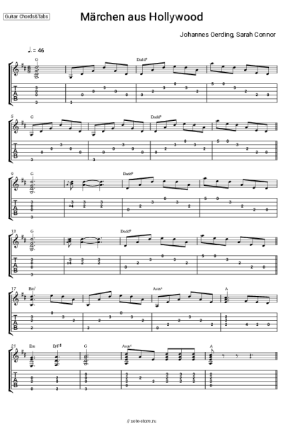 undefined Sarah Connor, Johannes Oerding - Märchen aus Hollywood