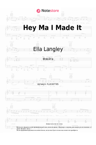 undefined Ella Langley - Hey Ma I Made It
