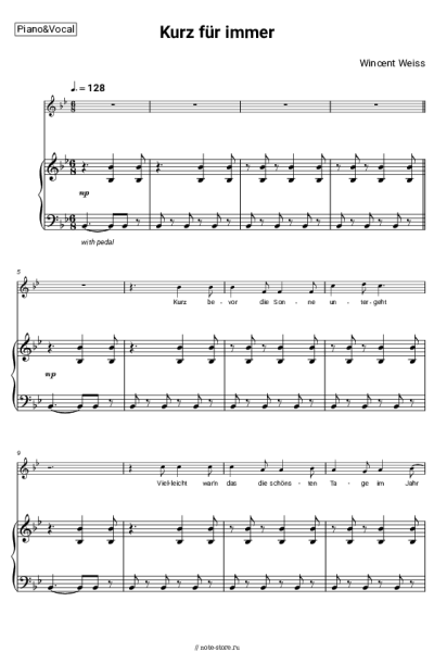 undefined Wincent Weiss - Kurz für immer