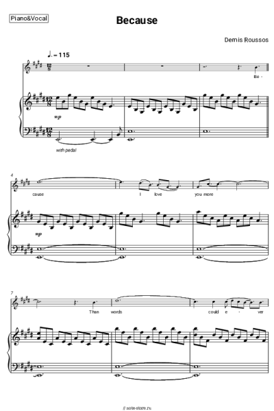 undefined Demis Roussos - Because