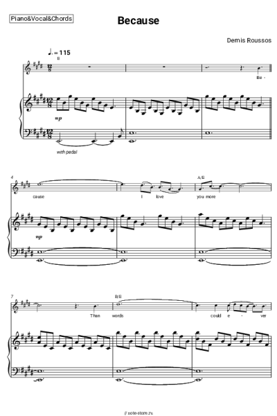 undefined Demis Roussos - Because