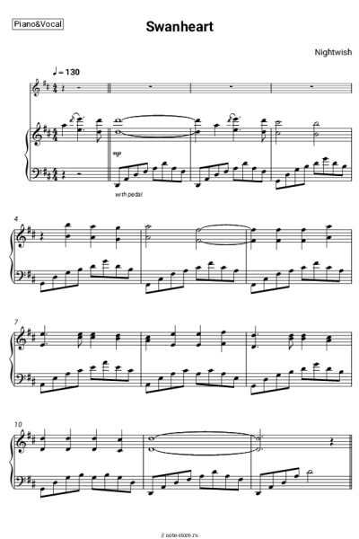 undefined Nightwish - Swanheart