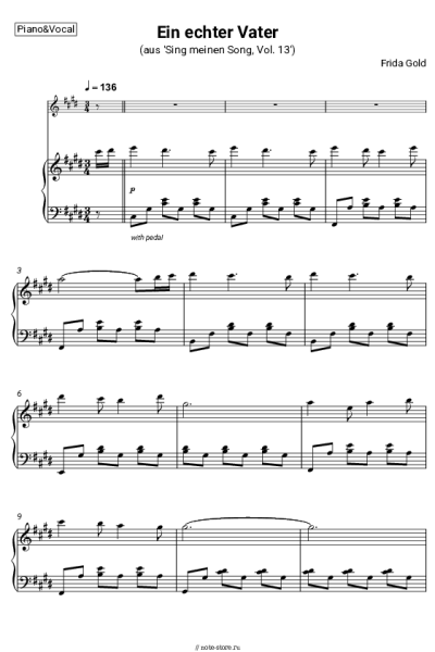 undefined Frida Gold - Ein echter Vater (Italiano Vero) (aus 'Sing meinen Song, Vol. 13')