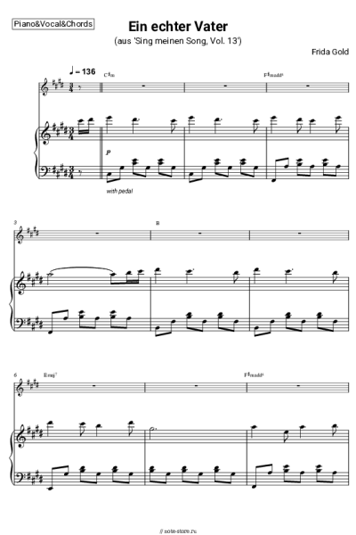 undefined Frida Gold - Ein echter Vater (Italiano Vero) (aus 'Sing meinen Song, Vol. 13')