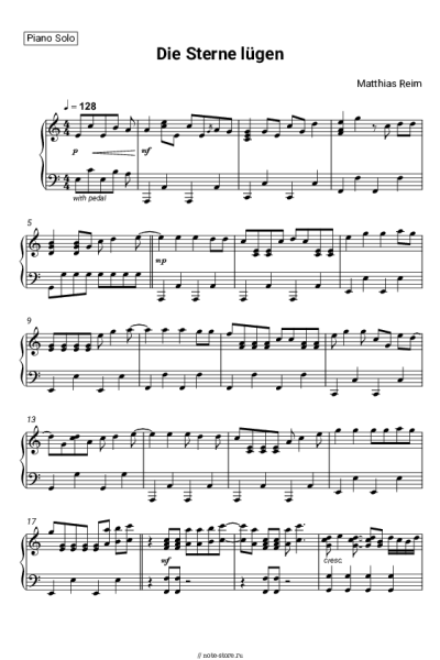 undefined Matthias Reim - Die Sterne lügen