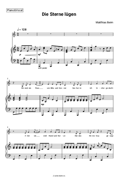 undefined Matthias Reim - Die Sterne lügen
